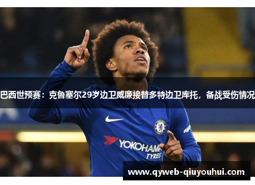 巴西世预赛:克鲁塞尔29岁边卫威廉接替多特边卫库托,备战受伤情况 巴西世预赛:克鲁塞尔29岁边卫威廉接替多特边卫库托,备战受伤情况